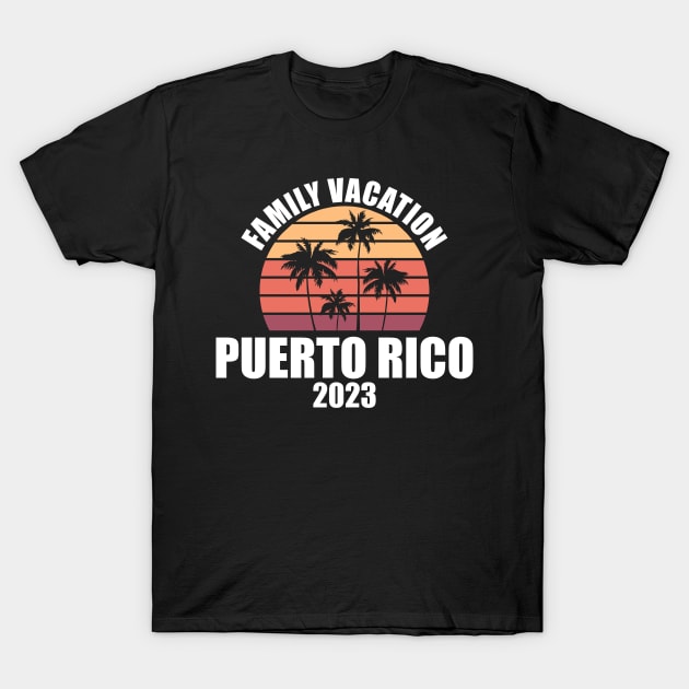 Puerto Rico 2023 T-Shirt by lateefo